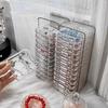 Portable Bracelet Storage Container Clear Acrylic Bracelet Container Dustproof Display Box for Jewelry Enthusiasts