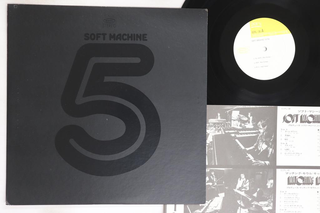 LP Record SOFT MACHINE - Fifth ECPL38 EPIC 1972 Japan Rock Used