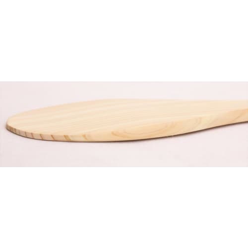 Ichihara Woodworks Wooden Rice Paddle, "Kufujin" (Wood Lady), Cypress, Large, 21.5cm, 4971421113135