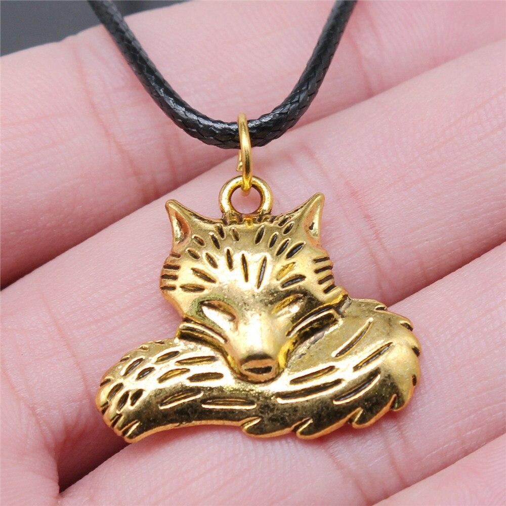 Zvířecí přívěsek náhrdelník výroba šperků Vintage módní šperky na krku