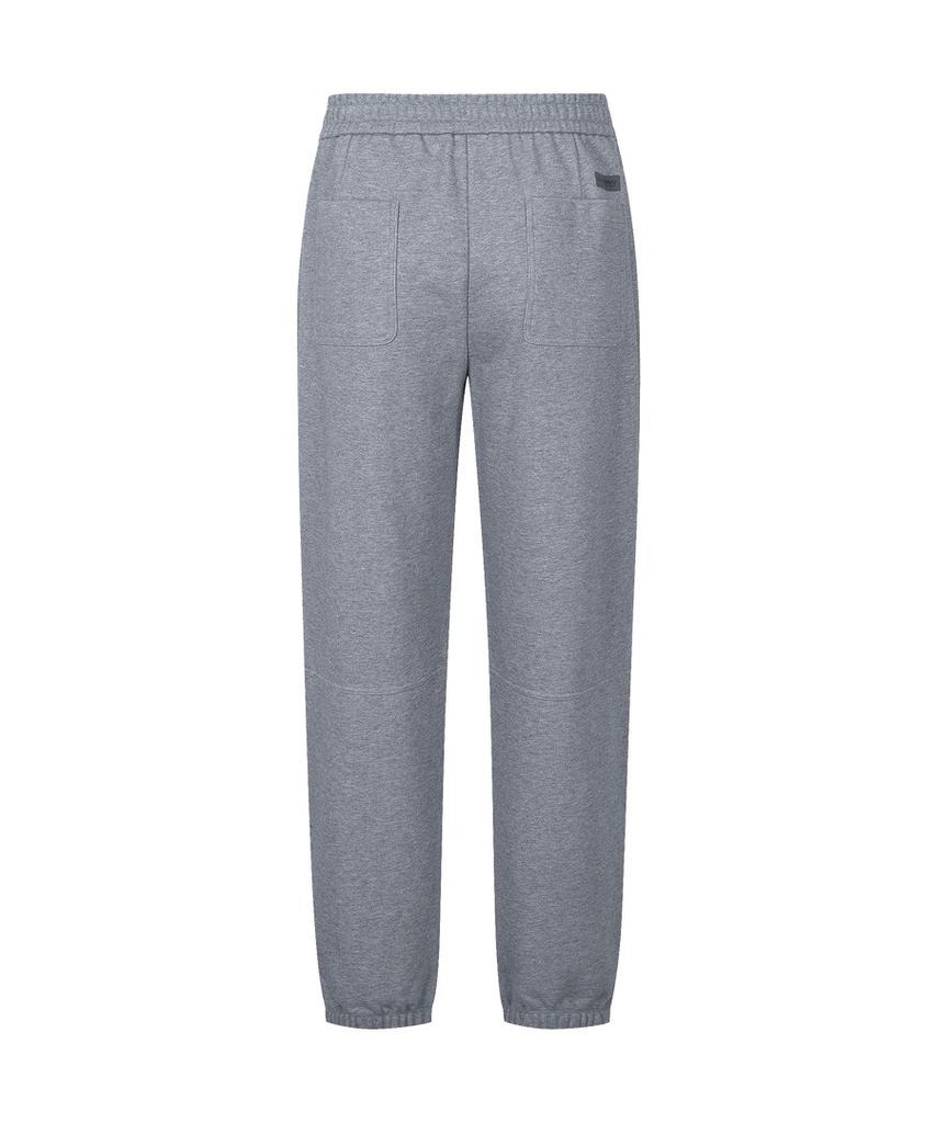 DISCOVERY EXPEDITION Men'S Essential Knit Training Loose Tapered Jogger Pants (M/Grey)