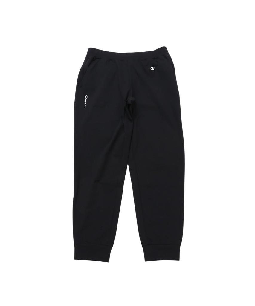 Champion Tech Long Script Black Women's Weave® Pants, CW-BSF01, 100% Polyester, Quick-Drying, Stretch, Logo,