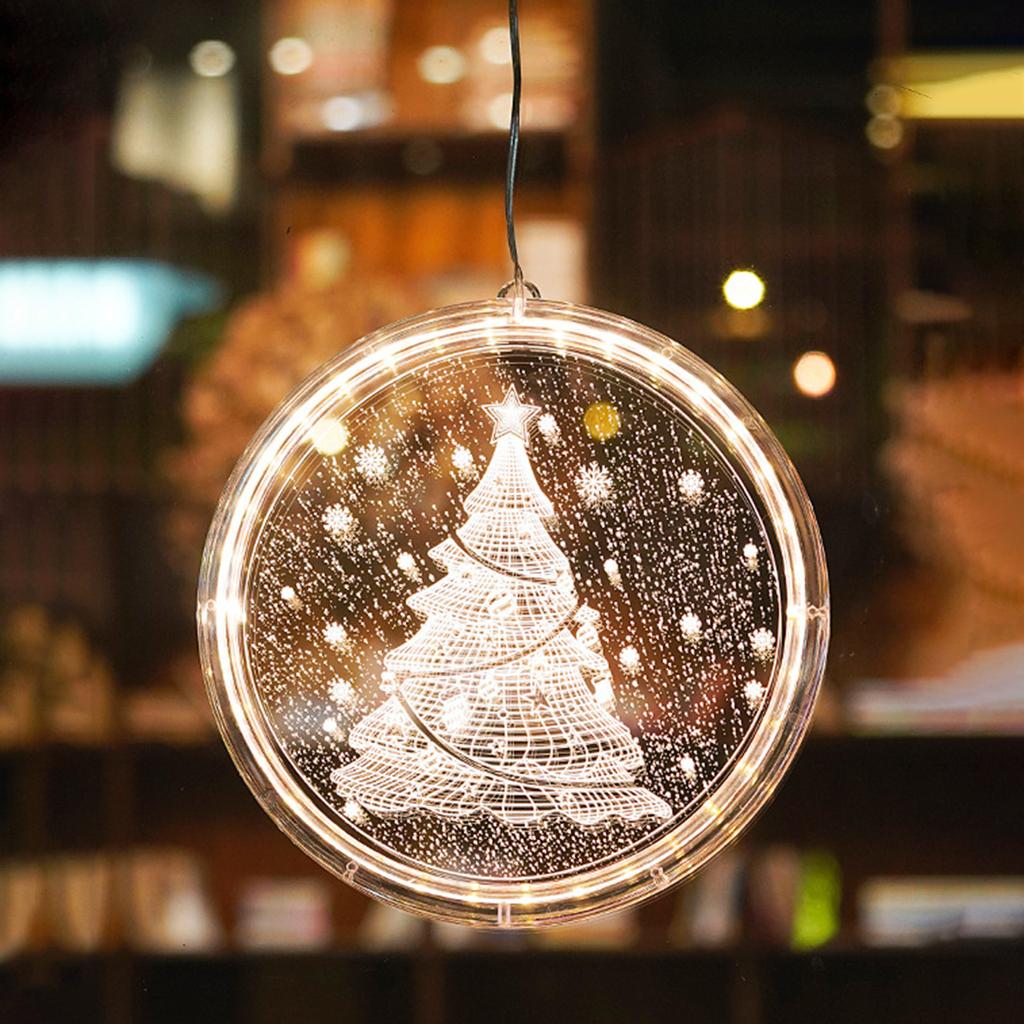 Hanging Fairy LEDs String Lights Curtain Lamp Constant Bright Modes with Bell Design IP44 Water