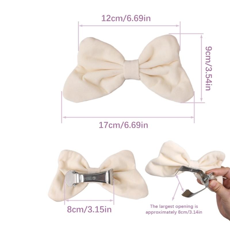 2Pcs Breathable Bows Tie Design Curtain Tiebacks Easy Installation for Home Decoration Multiple Color Option