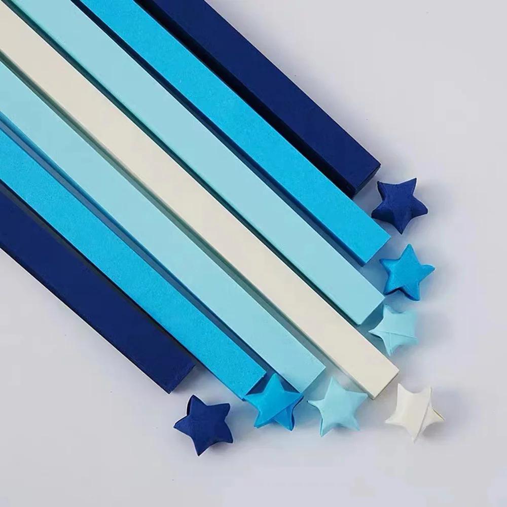 540pcs Double Side Origami Star Papers Lucky Star Decoration Paper for Lucky Stars Folding DIY Hand Art Crafts School Teaching