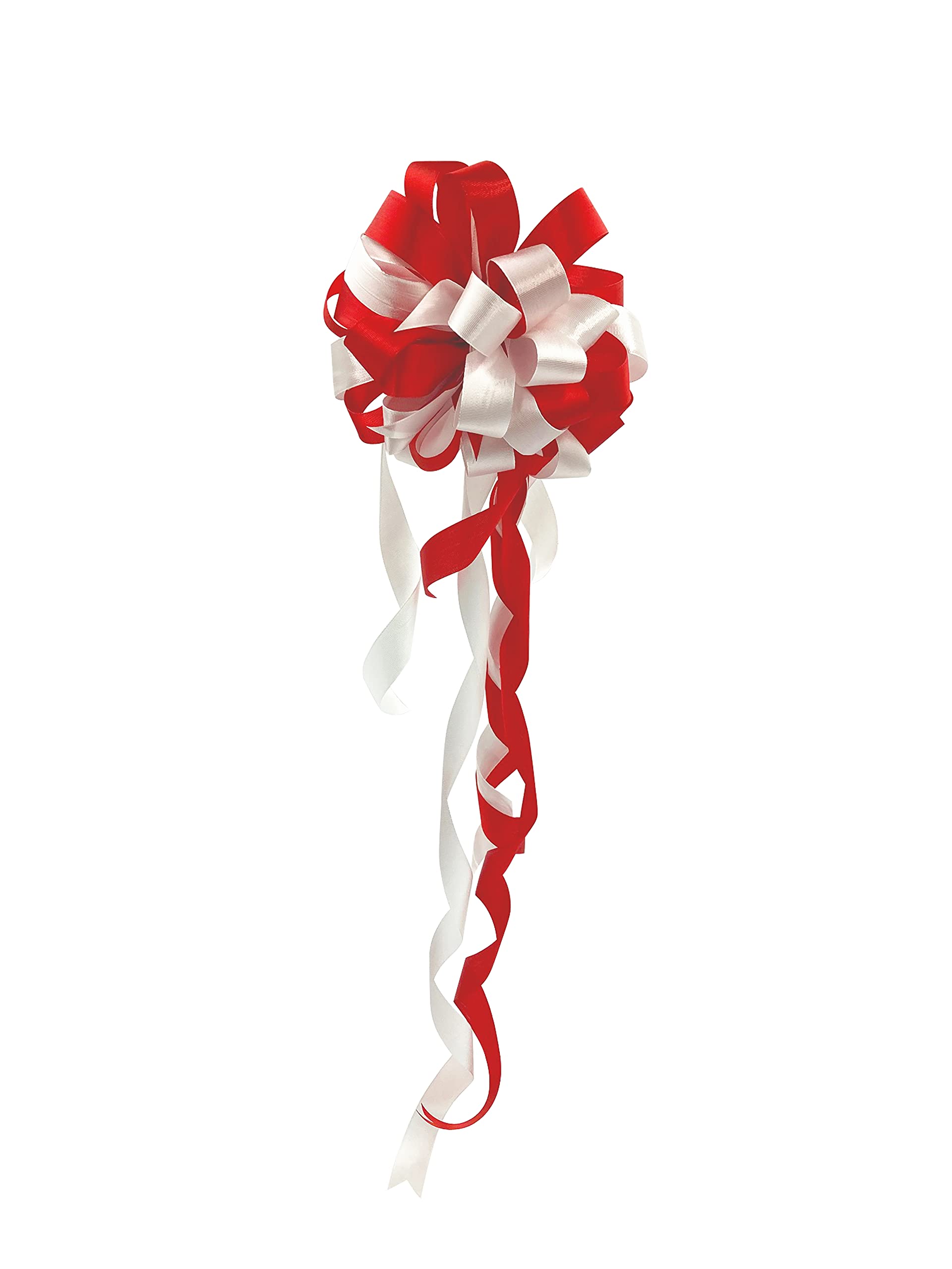 

Церемониальный микрофонный ленточный (большой) - Длина 70 см x Ширина 18 см x Толщина 10 см - Легко установить - Стойка для микрофона - Красный и белый