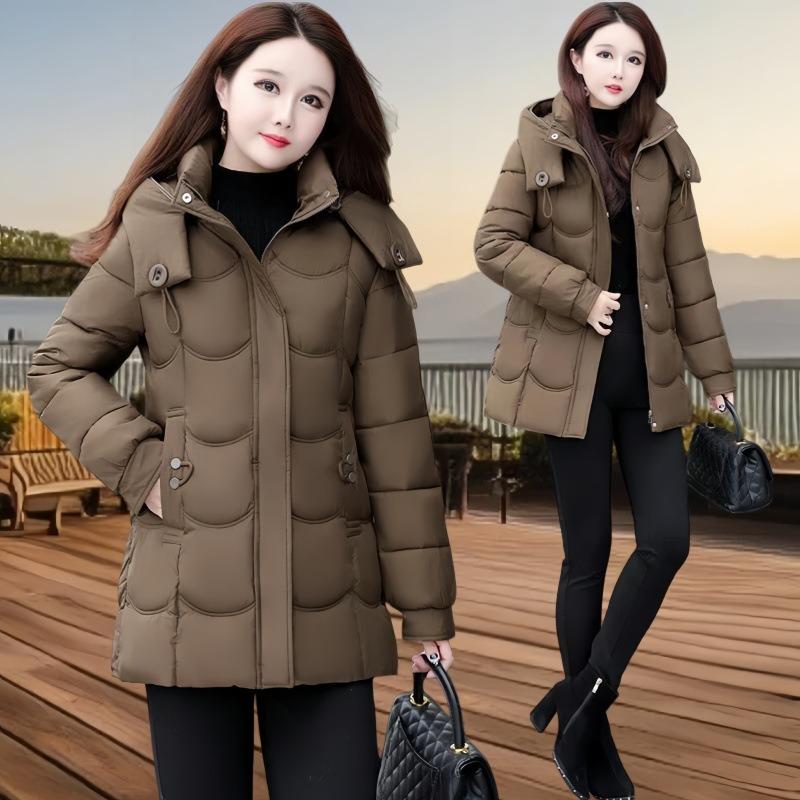 Down Cotton-padded Clothes Women's Short Winter New Fashion Cotton-padded Clothes Casual Warmth Loose Cotton-padded Jackets Trendy