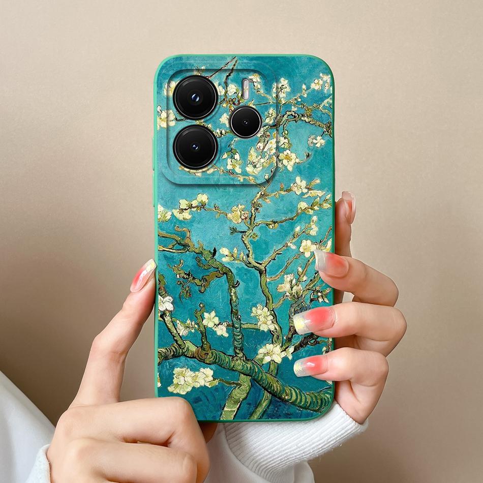 For Redmi Note 14 Pro Plus Case Cartoon High Quality Phone Cover For Xiaomi Redmi Note14 Pro+ Soft Liquid Silicone Back Covers