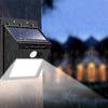 Waterproof LED Solar Wall Light with Motion Sensor for Outdoor Garden and Street.