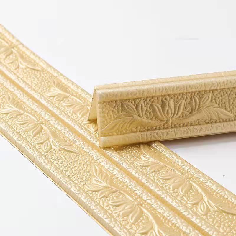 Waterproof 3D Self-Adhesive Skirting & Door Frame Edging Stickers
