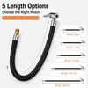 10-100cm Car Tire Air Inflat Extension Hose Motorcycle Tyre Inflation Tube Adapter Connector Hose Car Exterior Accessories