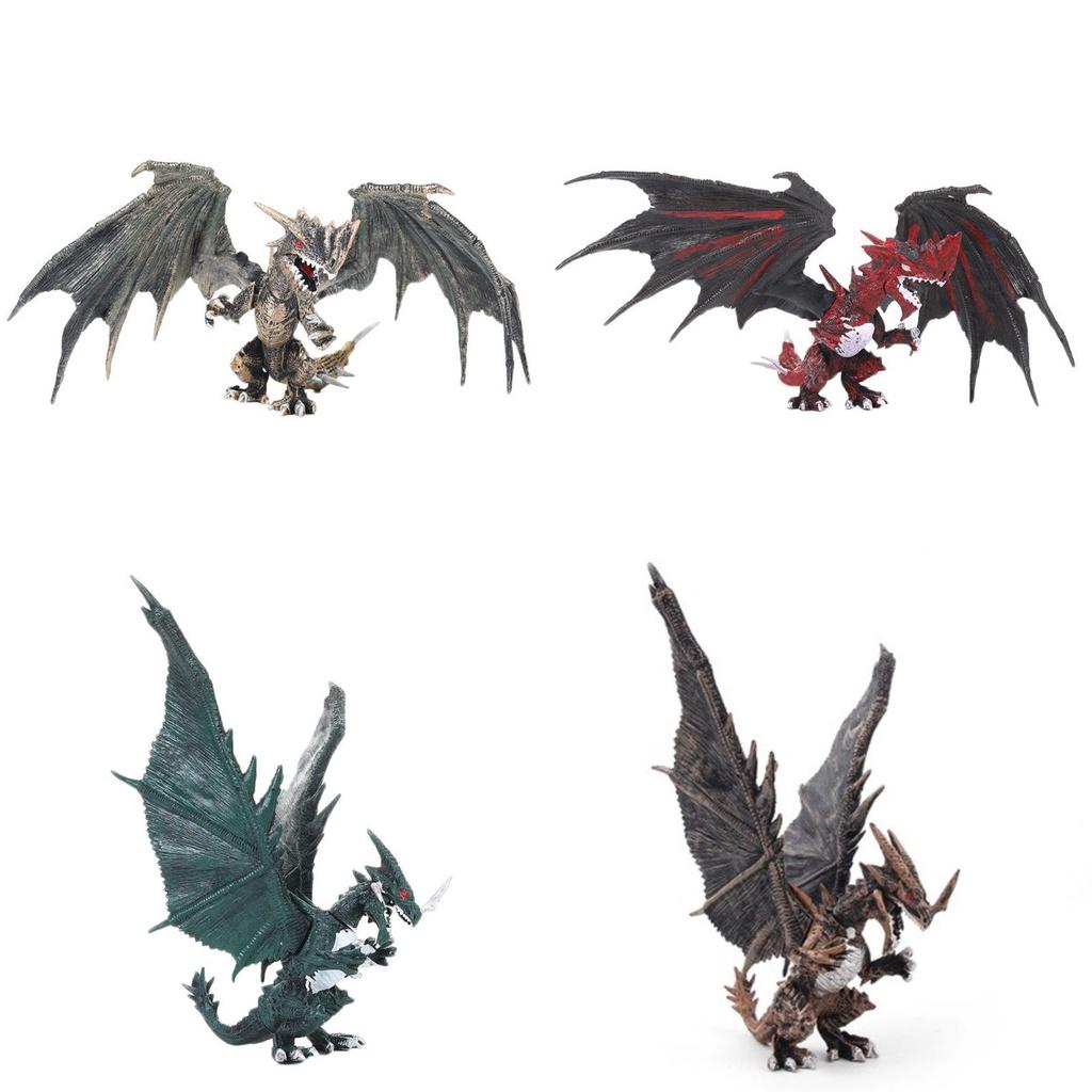 15cm Durable Pvc Magic Dragon Dinosaurs Archaeopteryx Figure Toy Doll Model