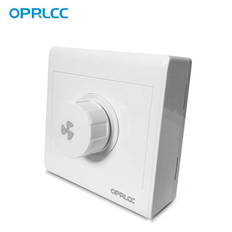 OPRLCC 86mm Surface Mount 1000W Stepless Fan Speed Controller