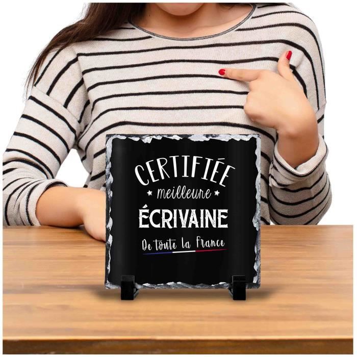 Certified Best Writer In All of France Black Frame | Office Idea Gift Work Colleague