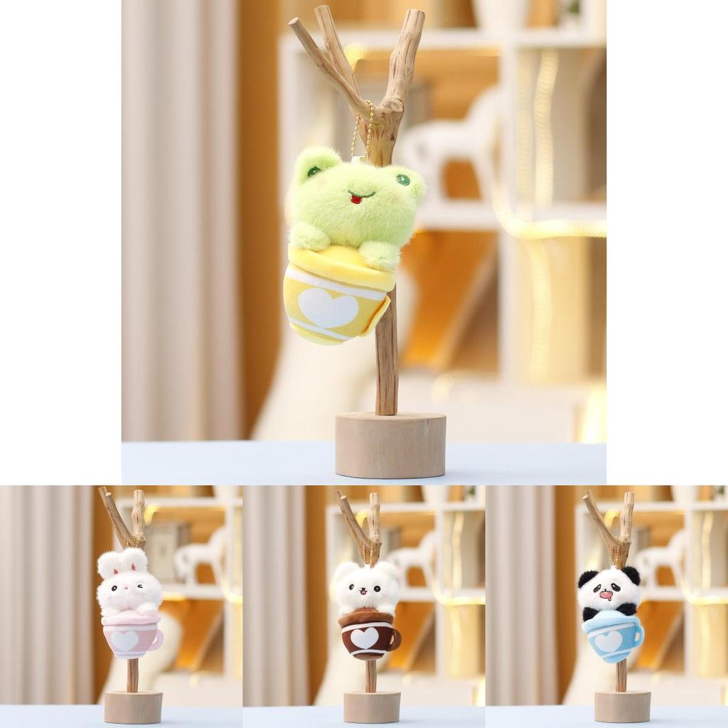 Plush Toy Tea Cup Rabbit Soft Plush Stuffed Animal For Kids Gift Collection