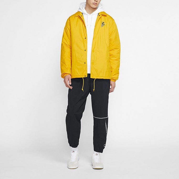 Nike Jackets Men's Yellow Lapel Moderate Other CD8810-743