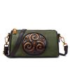 Embossed Women's Bag, Single Shoulder Crossbody Bag, Middle-aged Women's Bag, Large Capacity Carved Casual Bag, Mom Bag, Trendy