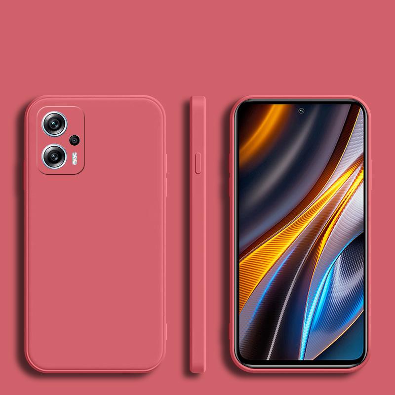 

Poco X4 X 4 Pocox4 GT Pro Case Квадратний рідкий силіконовий чохол для телефону для Xiaomi Poco X4 GT Poco X 4 GT Pocox4 GT Pro 5G Soft Cover For Poco X4 Pro 5G