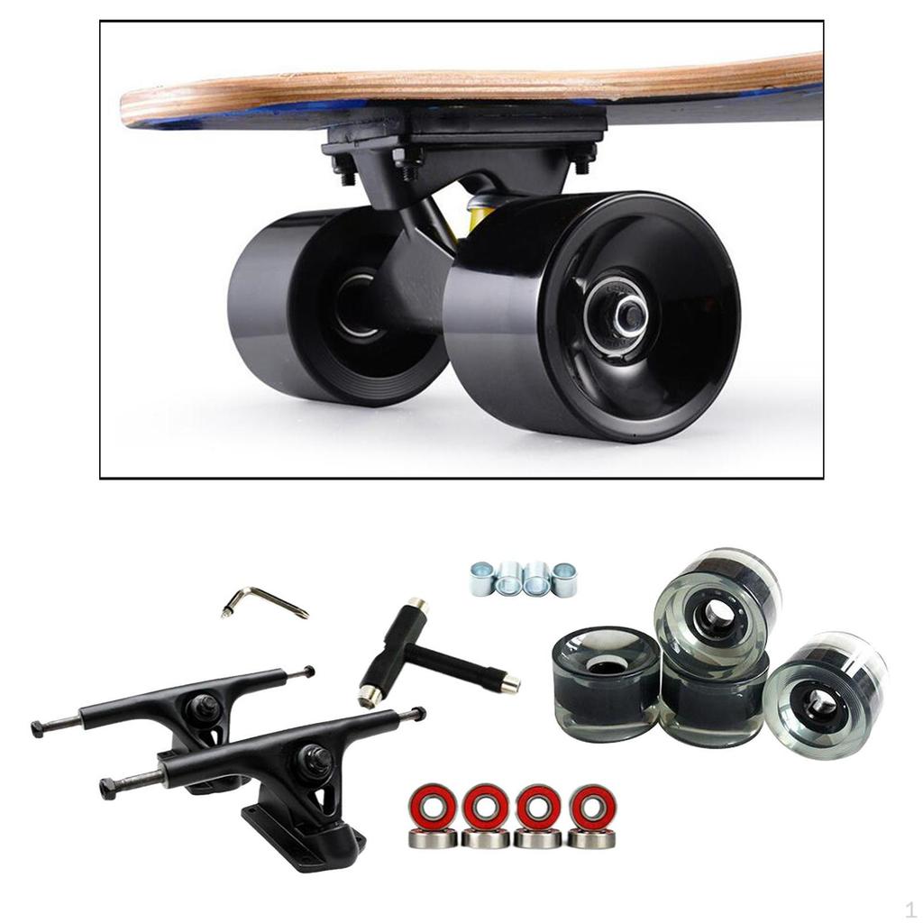 7 Inch Scooter Wheel, Luxury Skateboard Repair , Aluminum Alloy Wheel Bearing,