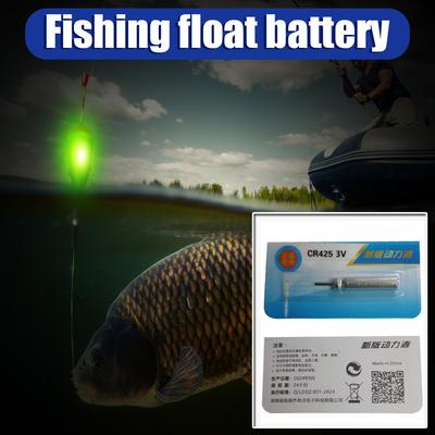 CR425 Batteries Fishing Float Night Light Floats Lithium Pin Cells Fishing Tools Luminous Electric Battery Fishing Floats