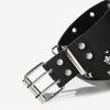 Creative PU Leather Waist Belt Adjustable Length PU Belt for Girl Women Decorative Waist Belt for Coat Skirts Jeans
