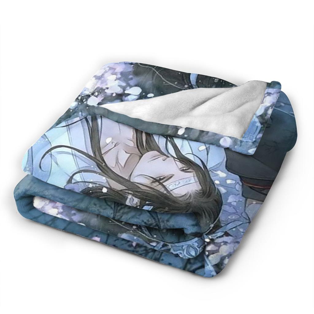 Grandmaster of Demonic Cultivation the Untamed Blanket Yaoi Otaku Anime Lgbt Fuzzy Warm Throw Blanket for Bed Sofa Textile Decor