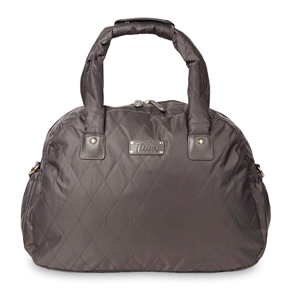 Tium Women s Lightweight Large Capacity Mother s Tote Bag (Gray Brown)