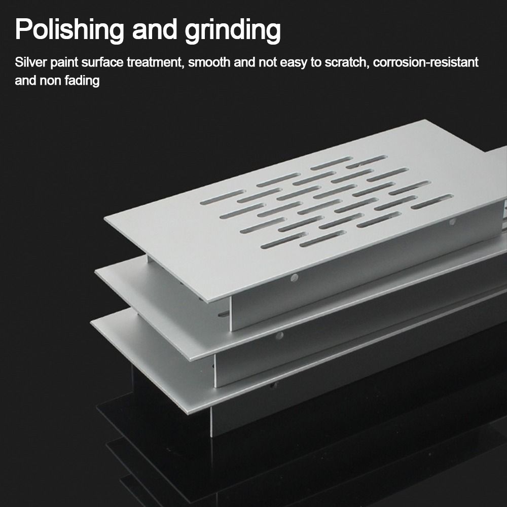 70mm Wide Air Vent Decor Rectangle Ventilator Grille Cover  Closet Shoe Wardrobe Accessories