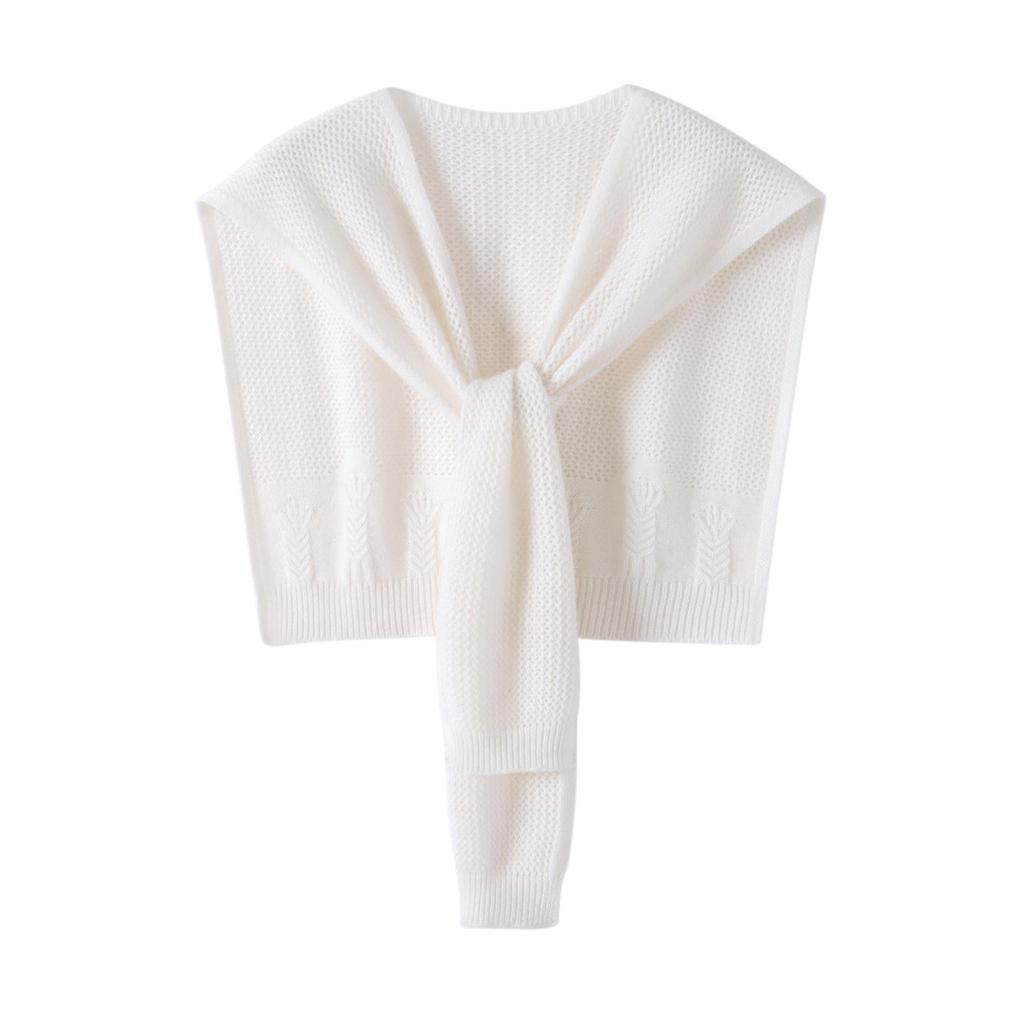 Women's Cashmere Knit Shawl Cardigan - Lightweight, Warm, Versatile