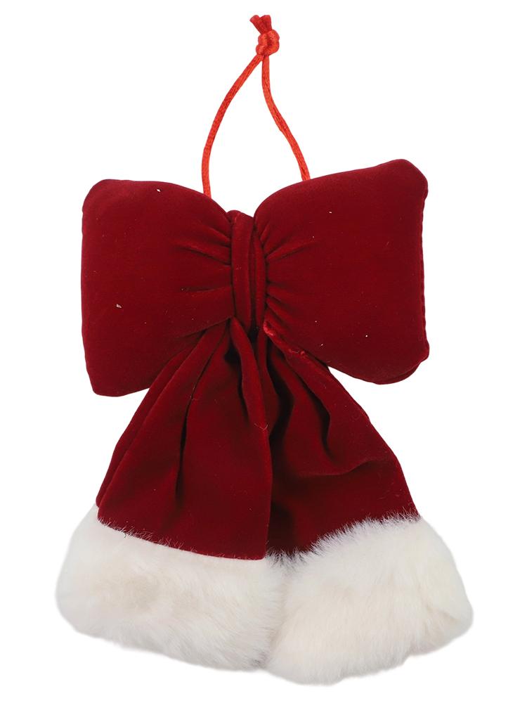 

Charming Holiday Decor Item Festive Decoration Festive Tree Decoration Christmas Tree Decor Decorative Pendant Elegant Bow Shape
