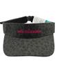 GLACK Gc080 Netto Leopard Sun Cap (Charcoal Gray)