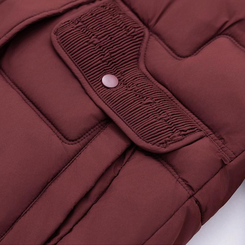 Móda Žena Zimní Dlouhé Kabáty s Kapucí Ležérní Volné Hrubé Teplé Parky Dámské Bundy