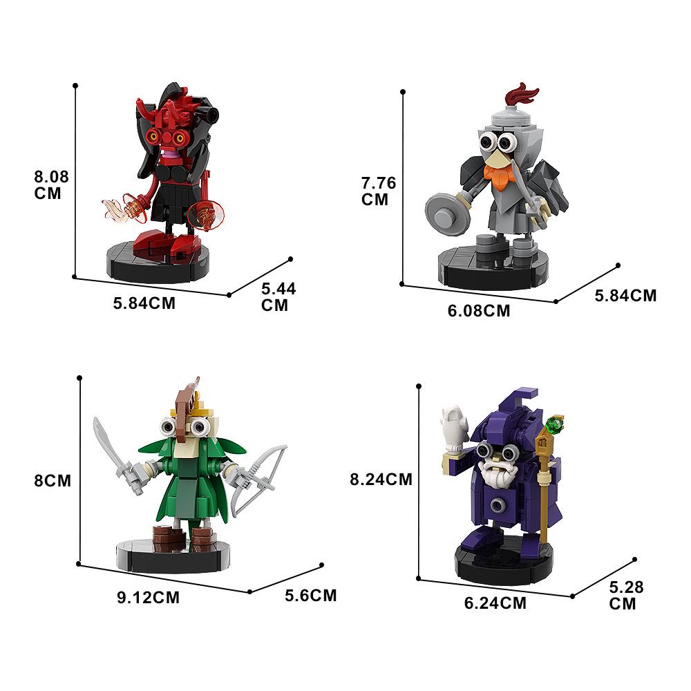 Конструктор MOC Dungeons & Dragons, совместимый с Lego