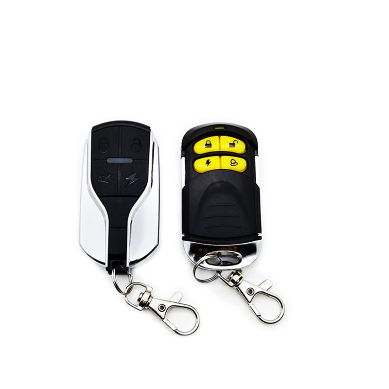 12V Anti-theft Vibration Alarm for Motorcycles & Cars with Dual Remote Control and Easy Installation