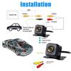 Universal Car Rear View Camera Waterproof Ip68 170 Wide Angle Hd Color Image Hd Night Vision Backup Parking Reverse Camera