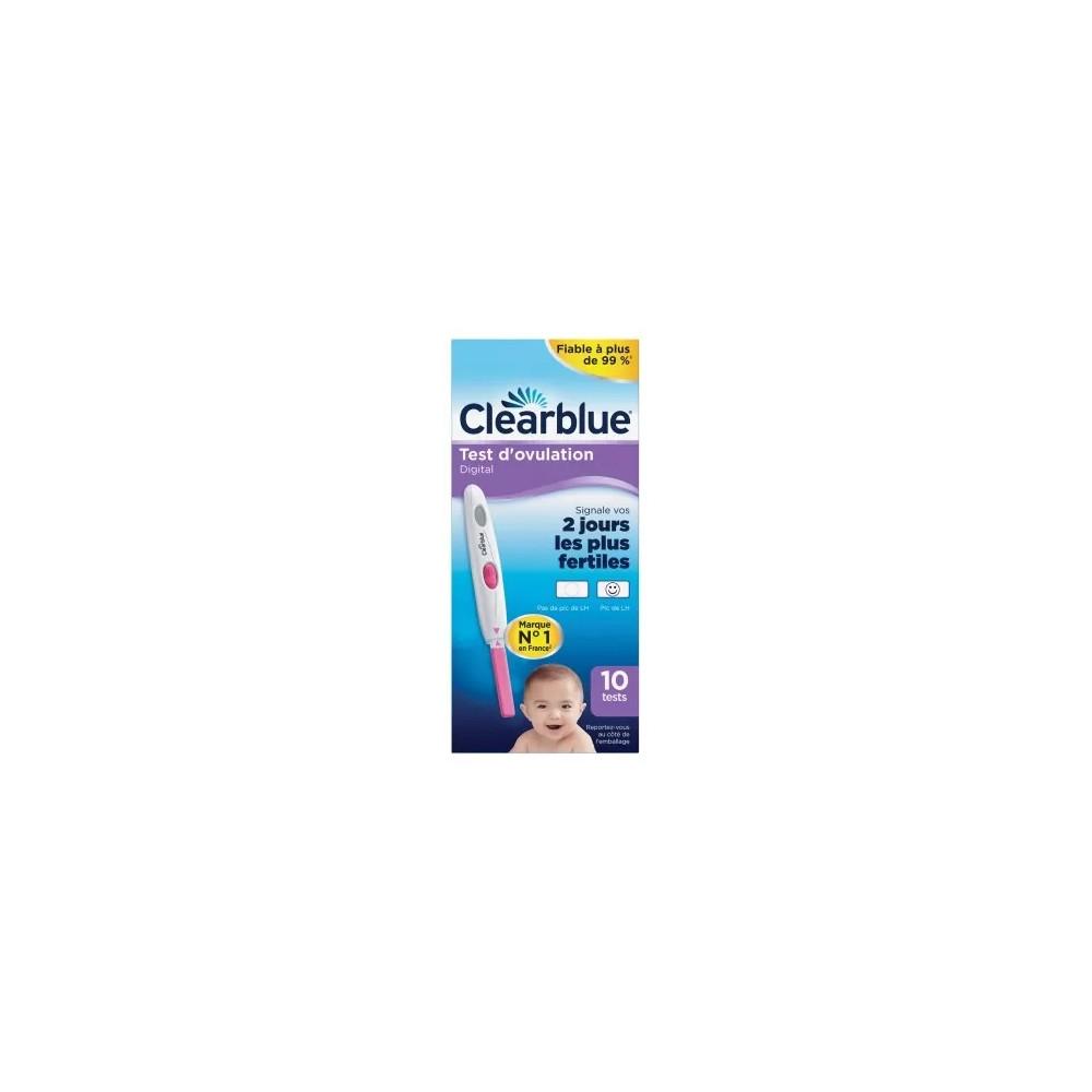 

Цифровой тест на овуляцию Clearblue, 1 шт., коробка из 10 шт.