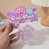 Sticky Squeeze Cat Paw Toys Slow Rising Amethyst Cat Paw Cute Slow Rebound Toy