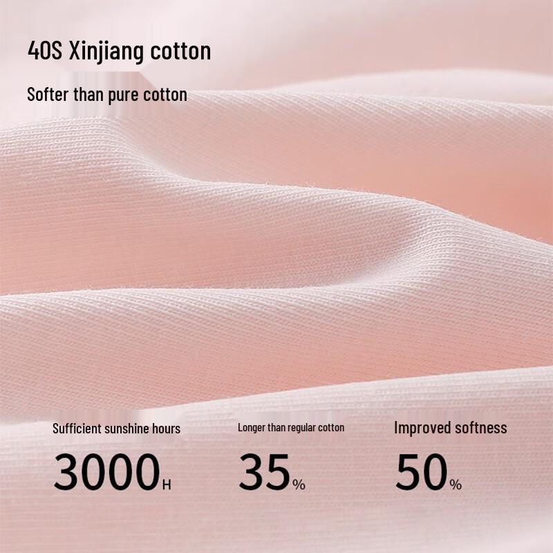 FitonTon Women's 4-Pack High-Waisted Cotton Briefs