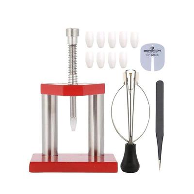 Single Needle Dial Hand Setter & Remover: Watch Repair Tool with Hand Presser Pliers