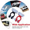 Car Battery Terminal 12V 24V Clamp Pile Head Connector Pole Post Heavy-duty Clamp Clip Terminal Pile Head for Auto Boat Truck