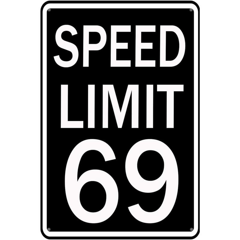 Vintage No Speed Limited Metal Tin Signs Posters Plate Wall Decor for Home Bars Garage Cafe Clubs Pubs Retro Posters Plaque