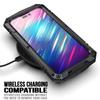 For iPhone 14 13 12 Pro Max Mini 11 Pro Max Case Full-Body Rugged Armor Shockproof Protective Kickstand Aluminum Metal Cover
