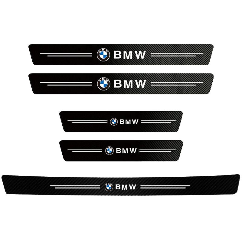 For BMW M X1 X3 For BMW M E46 E90 E60 F30 G20 X1 X2 X3 X4 X5 X6 X7 i3 i4 i5 i7 M4 G11High-quality Carbon Fiber Car Door Sill Protector Sticker