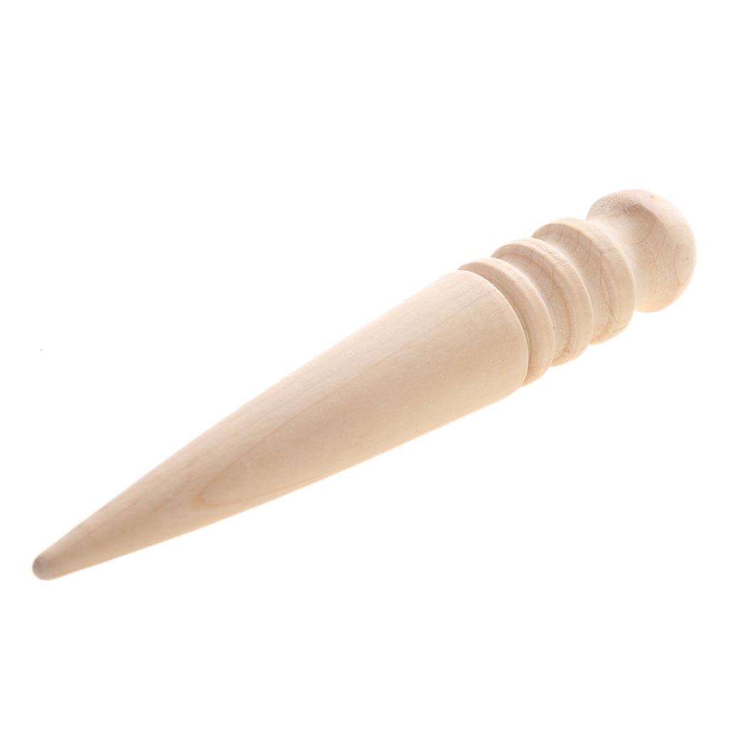 Leather Craft Polished Stick Rub Edge Slicker Burnisher for