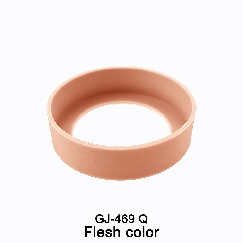 1Pcs 7CM Silicone Water Cup Gasket Anti-wear And Scratch Sleeve Insulation Bottom Protective Washable And Reusable Odorless