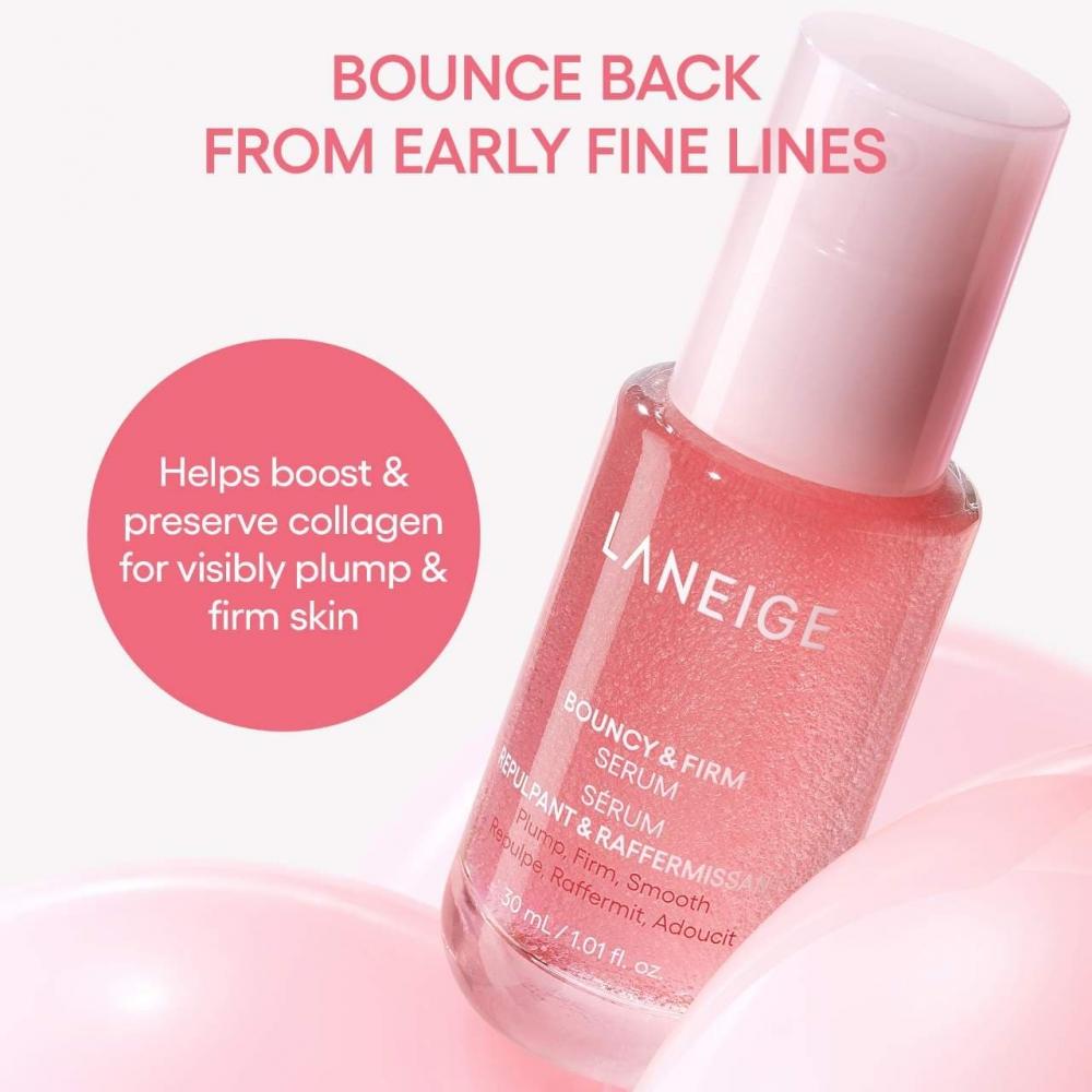 Laneige Bouncy   Firm Radiance Boosting Serum 1.01 Oz   30 Ml