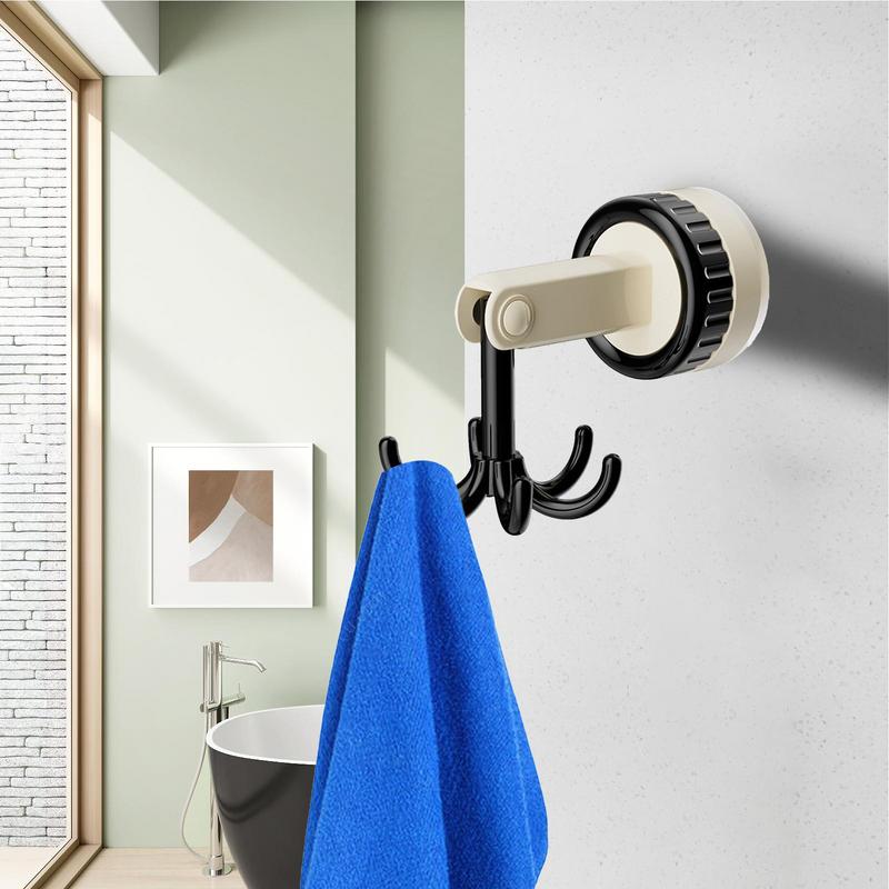 Multi Functional And Rotatable Hook Adhesive Hook Utensil Rack Under Cabinet Hooks For Small Items In Kitchen And Bathroom