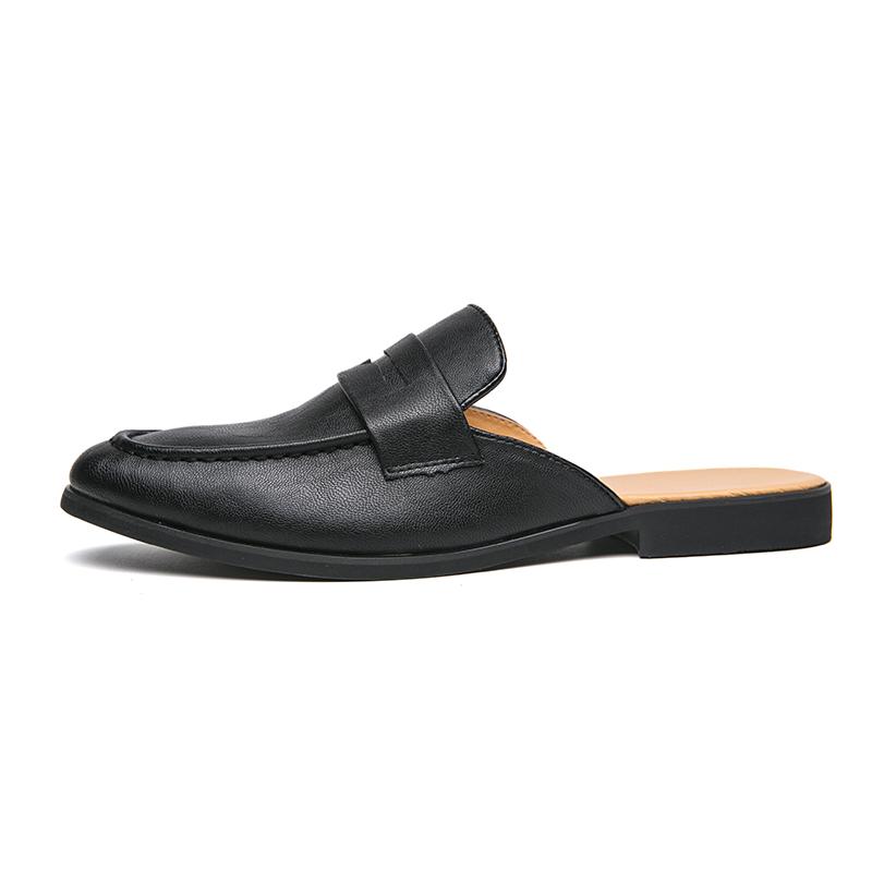 Fashion Men Flat Muller Shoes Loafers Men Casual Shoes Fashion Club Comfort Slippers Luxury Trendy Summer Gents Shoes Leisure Walk 2025