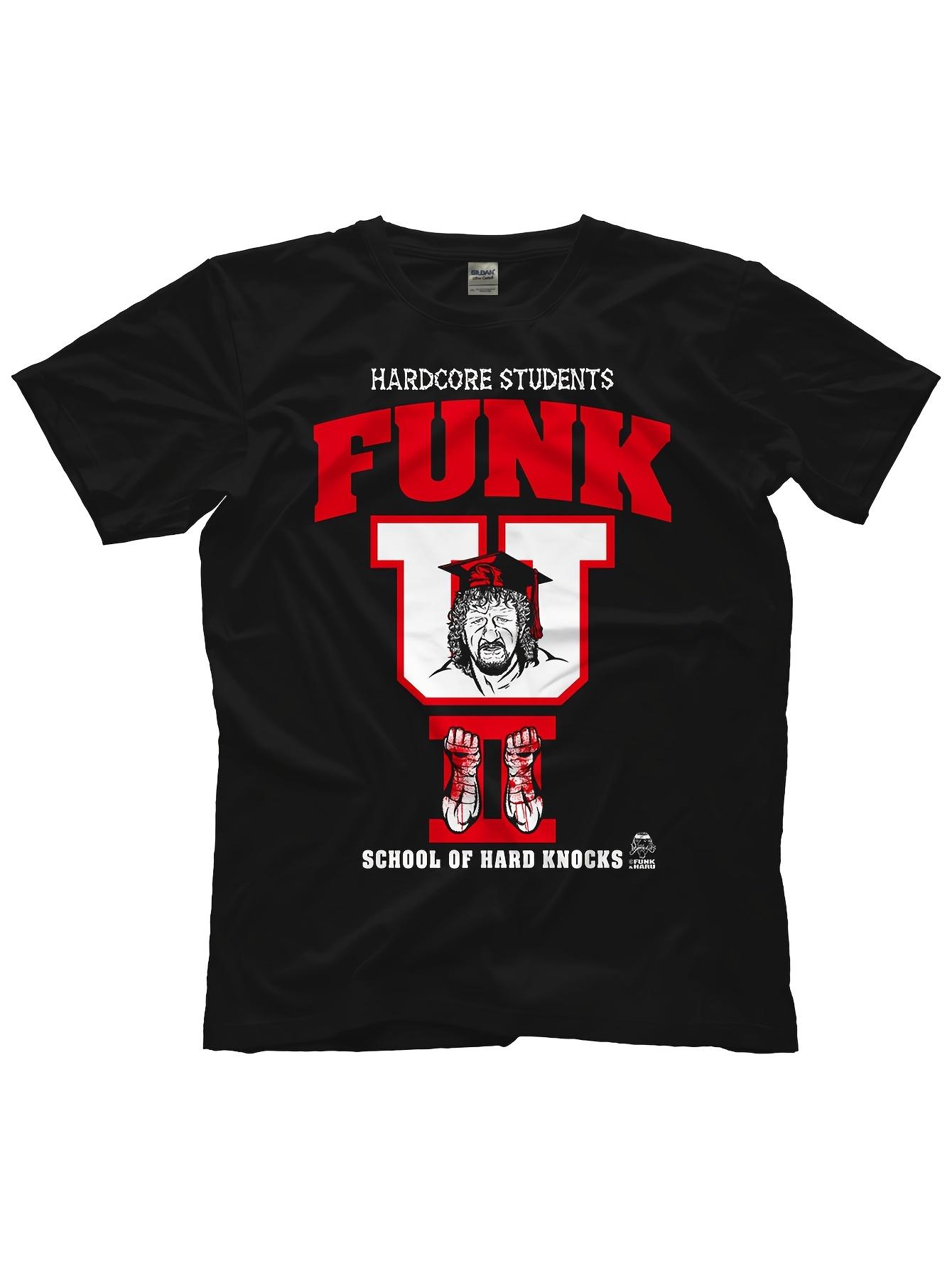 Terry Funk Funk U II Wrestling T-Shirt - Iconic Signature Logo & Funk U II Text XS