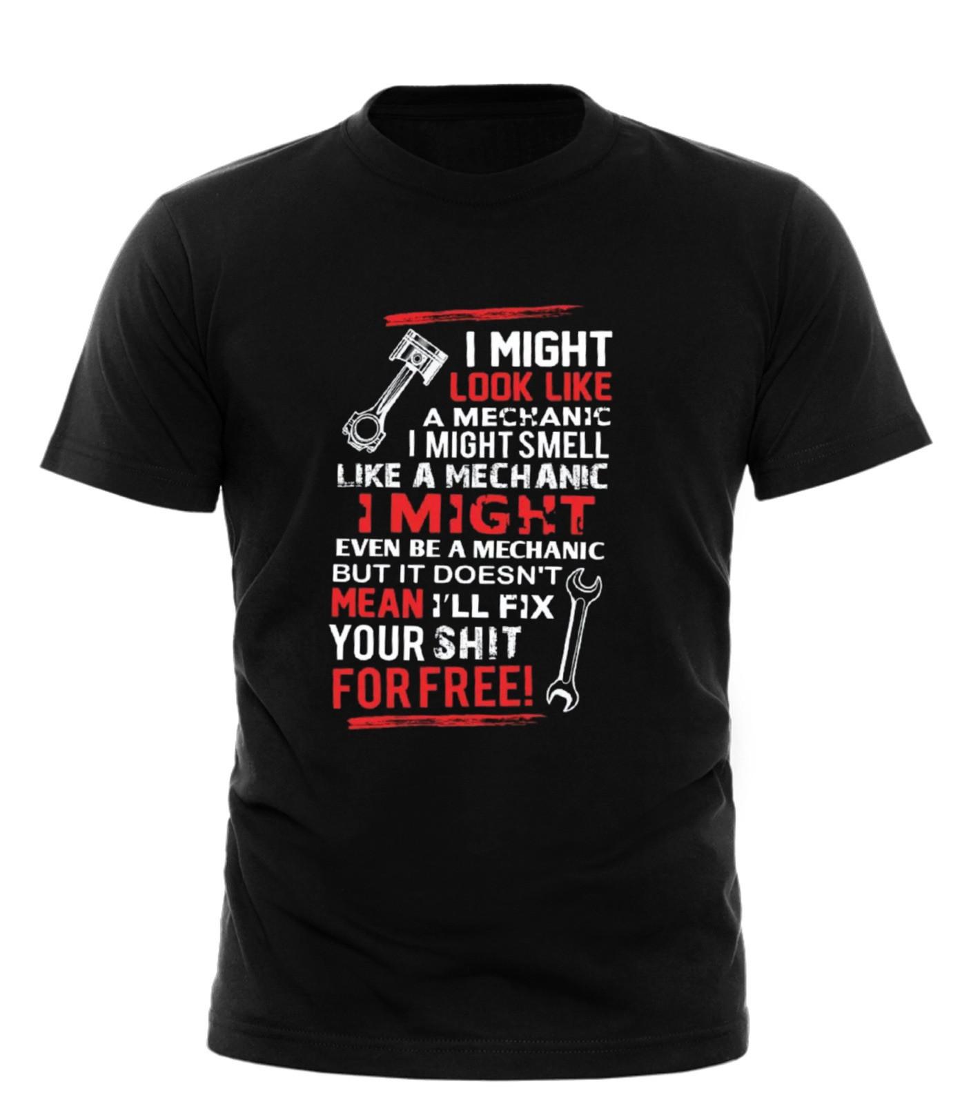 Like  A  Mechanic  -  Mens Unisex T-Shirt XXXXL